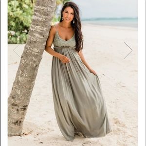 Once in a Lifetime Dress - Sage